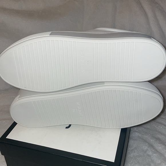 NWT J/SLIDES MAYA White Leather Sneaker - Picture 14 of 15